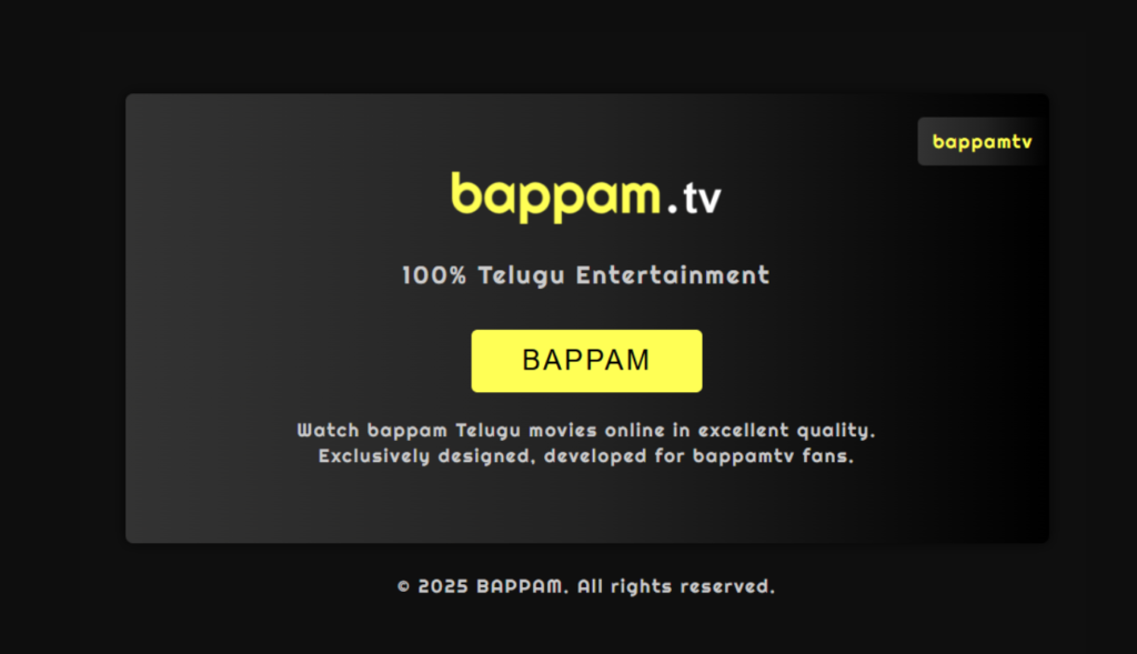 Bappam TV